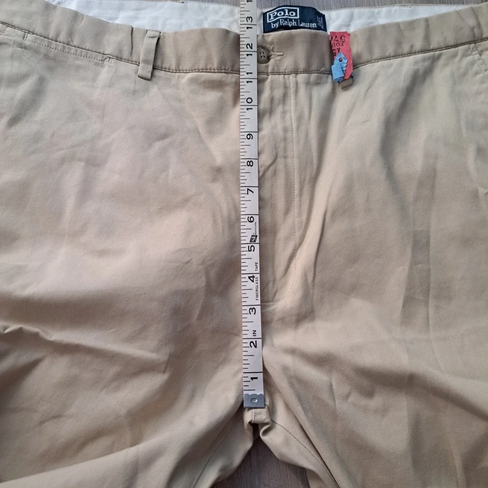 Polo Ralph Lauren Vintage Chino Khaki Tan Pants Preppy Casual Mens‎ Size 40x32